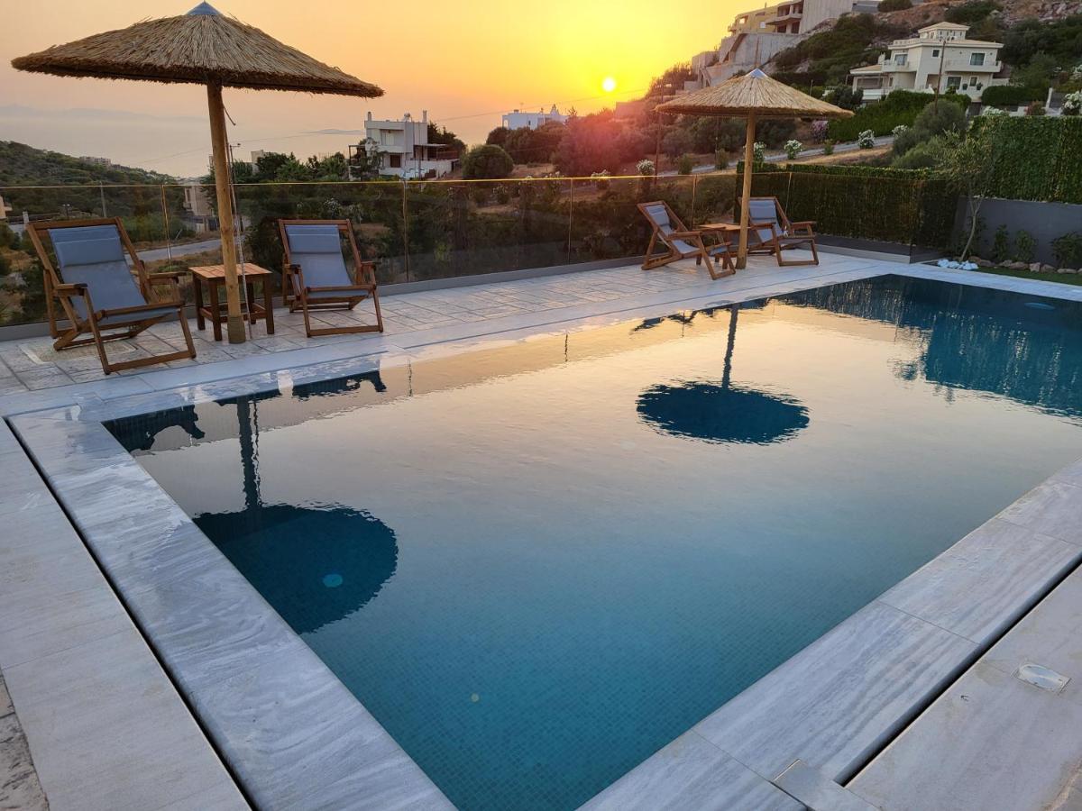 Stergiou Luxury Apartments With Shared Pool Anavyssos Eksteriør billede