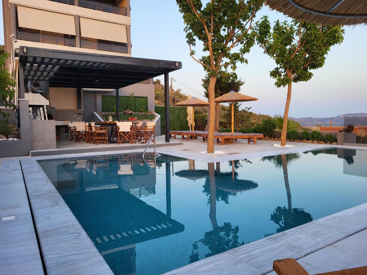 Stergiou Luxury Apartments With Shared Pool Anavyssos Eksteriør billede